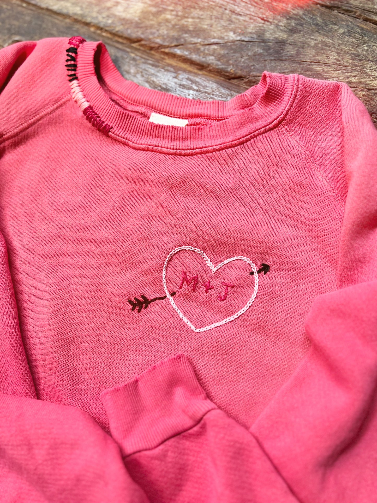 Initials w/ Cupid Love Sweatshirt (13 Colors)