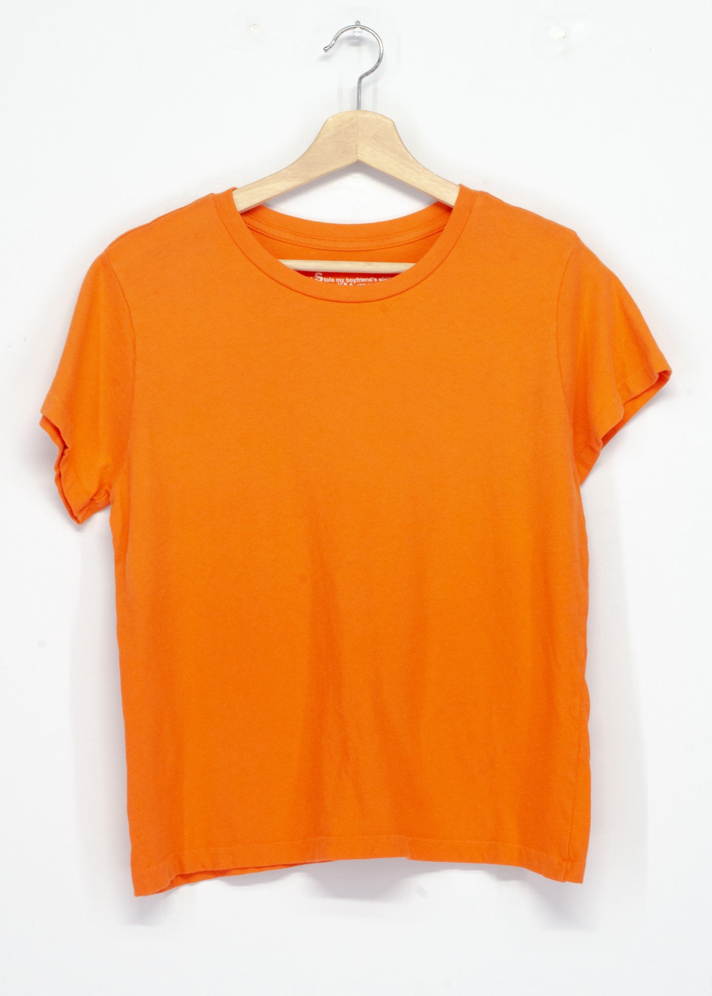 ORANGE 22 S/S TEE WITH CUSTOM HAND EMBROIDERY
