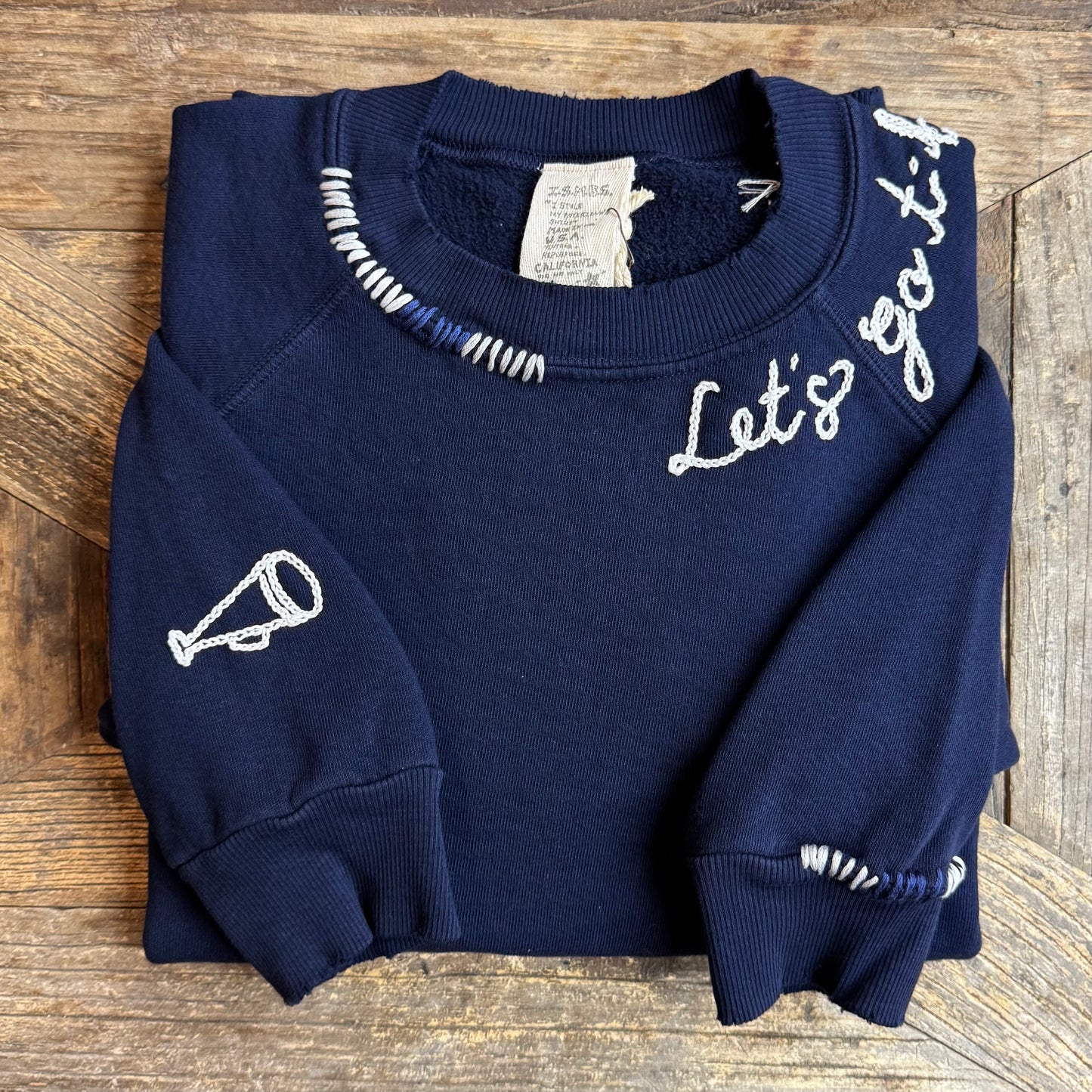 SPORTS TEAM PERSONALIZED HAND EMBROIDERY (21Colors)