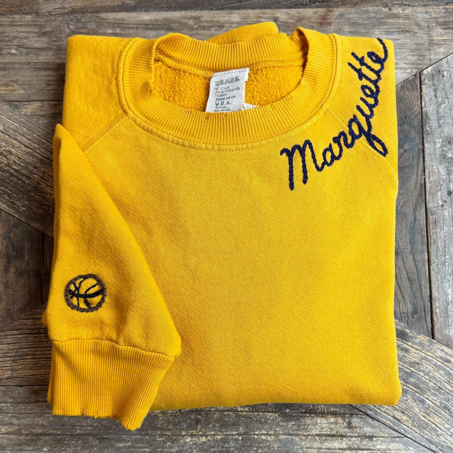 SPORTS TEAM PERSONALIZED HAND EMBROIDERY (21Colors)