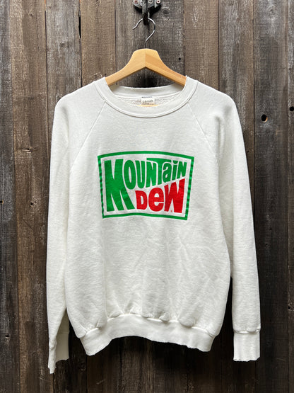 Vintage Mountain Dew Sweatshirt -M-Customize Your Embroidery Wording