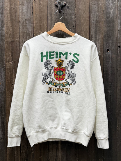 Vintage 1990’ Heim’s Sweatshirt -S/M-Customize Your Embroidery Wording