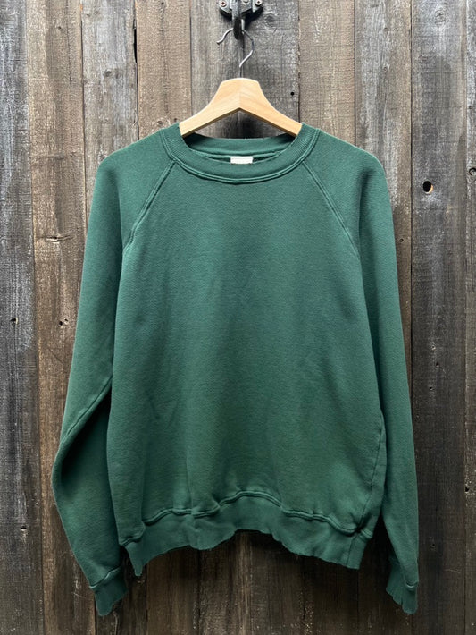 Solid Sweatshirt - Pine Green