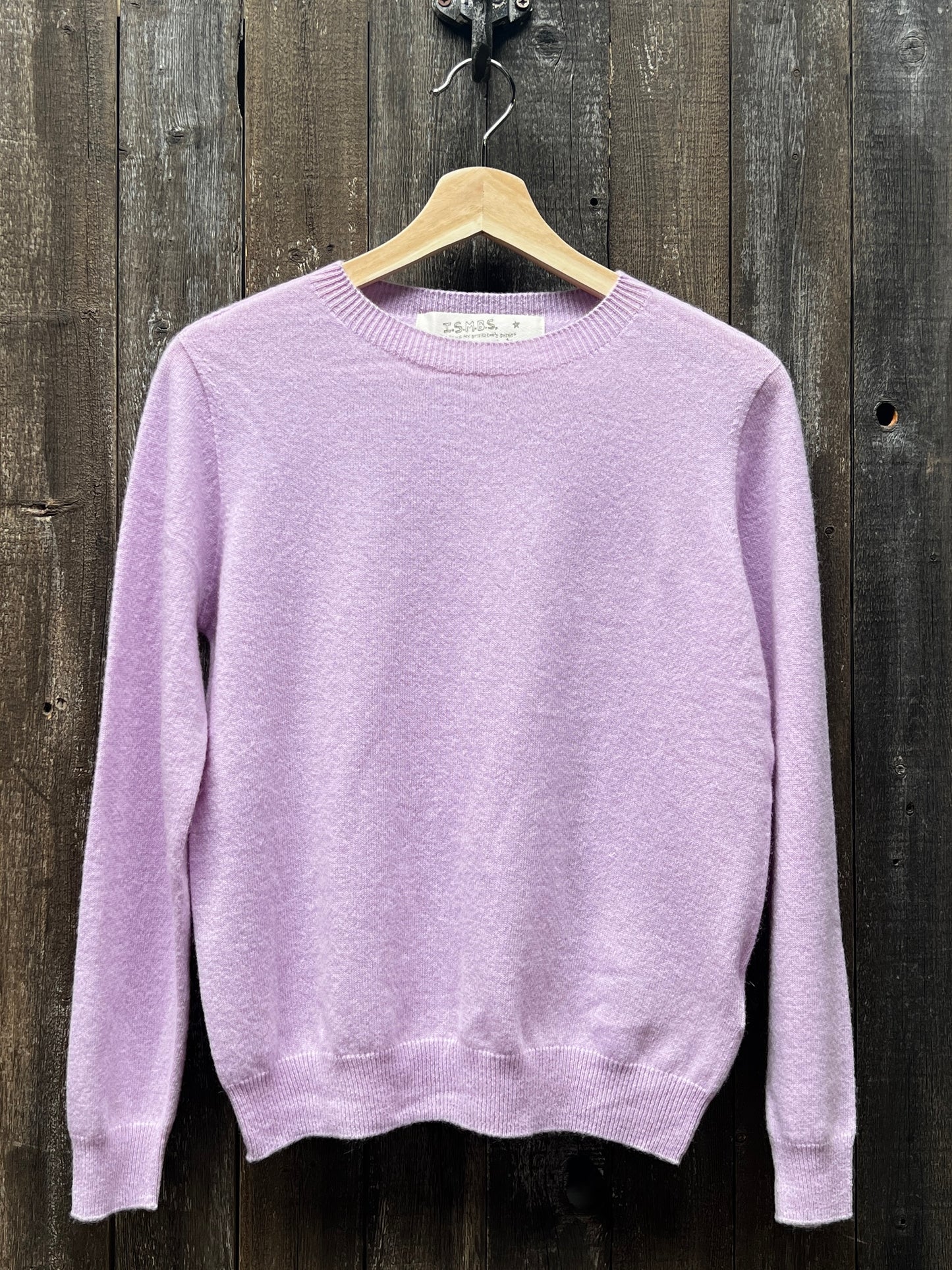 100% Cashmere Sweater - Customize Your Embroidery Wording(12 Colors)