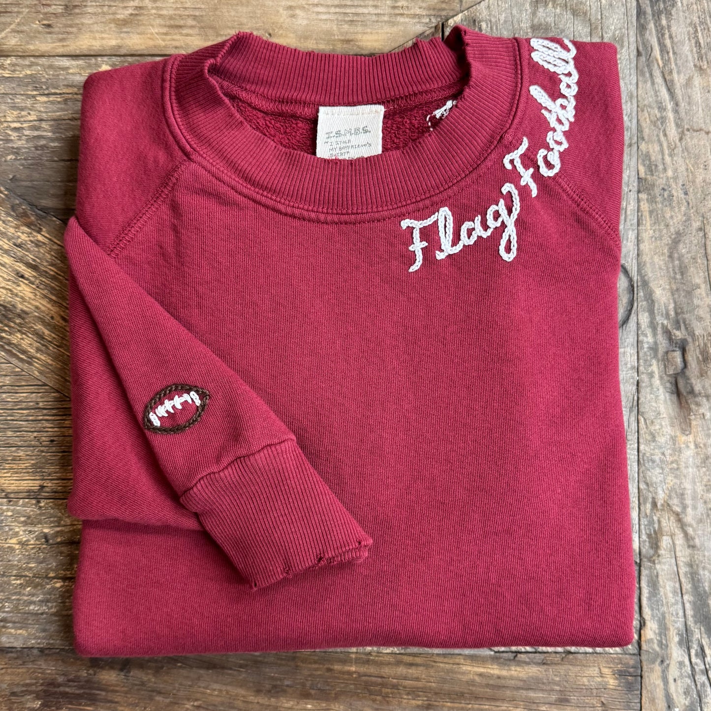 SPORTS TEAM PERSONALIZED HAND EMBROIDERY (21Colors)