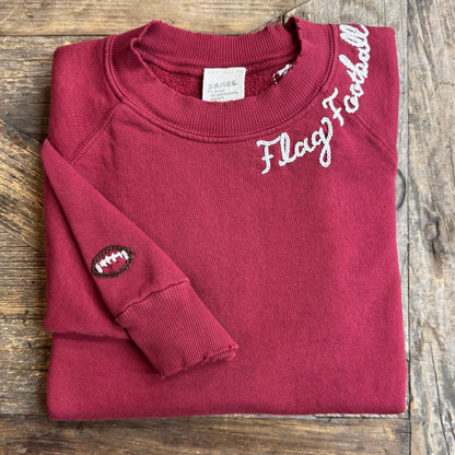 SPORTS TEAM PERSONALIZED HAND EMBROIDERY (21Colors)