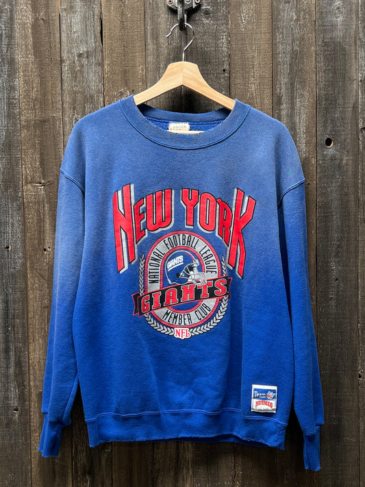 Vintage New York Giants Sweatshirt -M/L-Customize Your Embroidery Wording