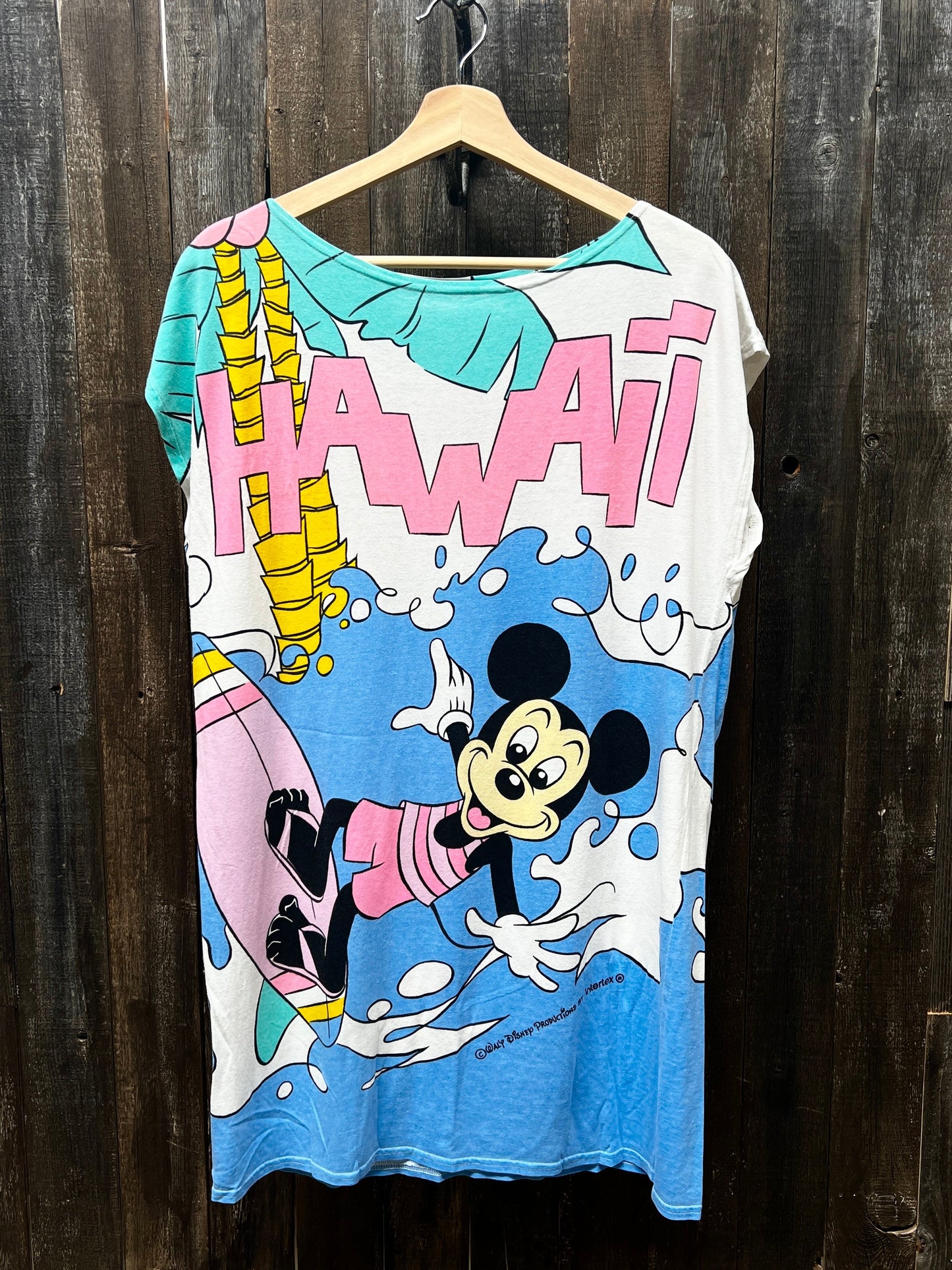 HAWAII Vintage Minnie Tee -OS-Customize Your Embroidery Wording