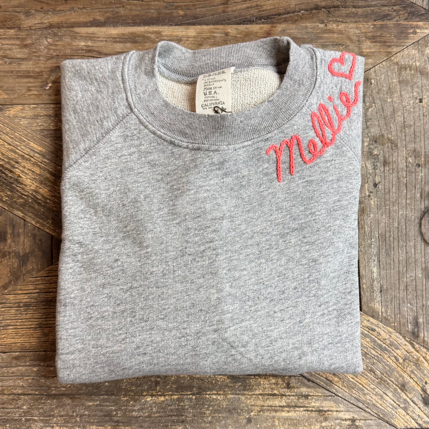(Choose Your Own Wording)❤️  Sweatshirt (20 Colors)