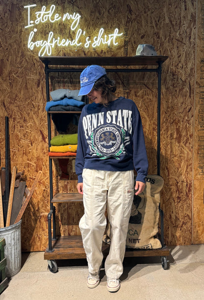 Vintage Penn State Sweatshirt -M-Customize Your Embroidery Wording