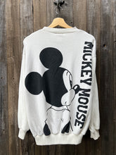 Vintage Mickey Sweatshirt-M- Customize Your Embroidery Wording