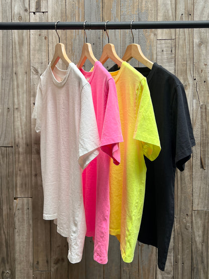 NEON S/S TEE PACK WITH CUSTOM HAND EMBROIDERY (4 Colors)