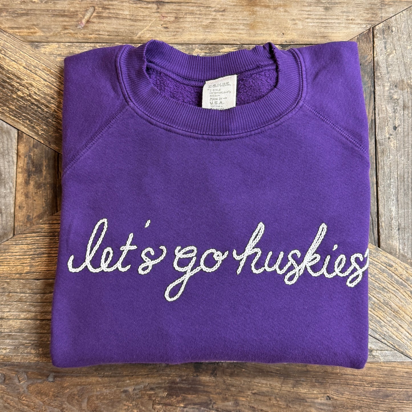 SOLID VARIETY COLORED SWEATS WITH CHEST PERSONALIZED EMBROIDERY (22 colors)