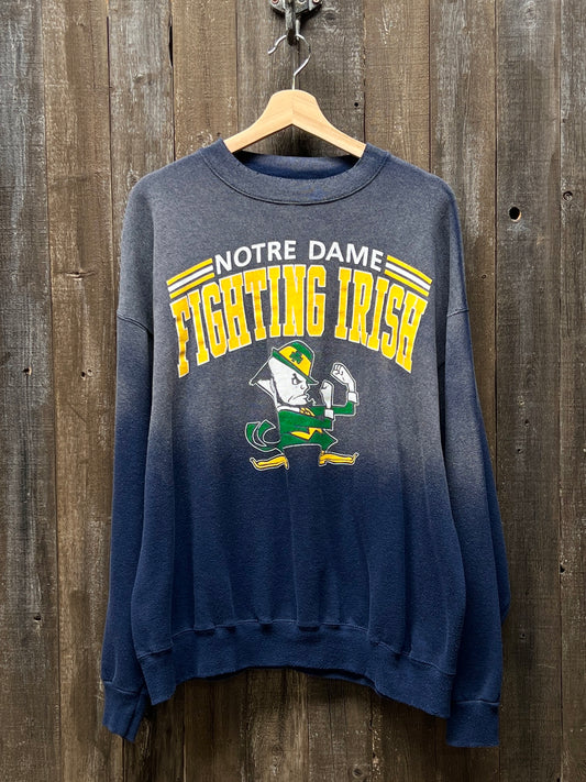 Notre Dame Sweatshirt -OS(XL)-Customize Your Embroidery Wording