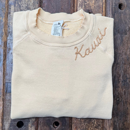 FAIRY CORE SWEATS WITH CUSTOM WORDING HAND EMBROIDERY(4 Colors)