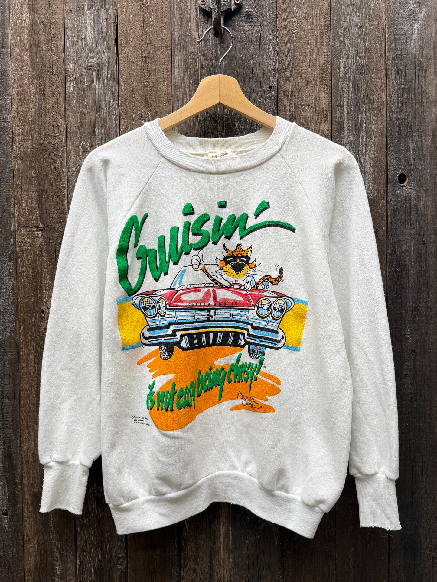 Vintage Cruisin’ Sweatshirt -S/M-Customize Your Embroidery Wording