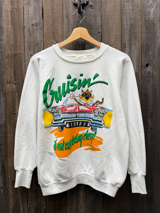 Vintage Cruisin’ Sweatshirt -S/M-Customize Your Embroidery Wording