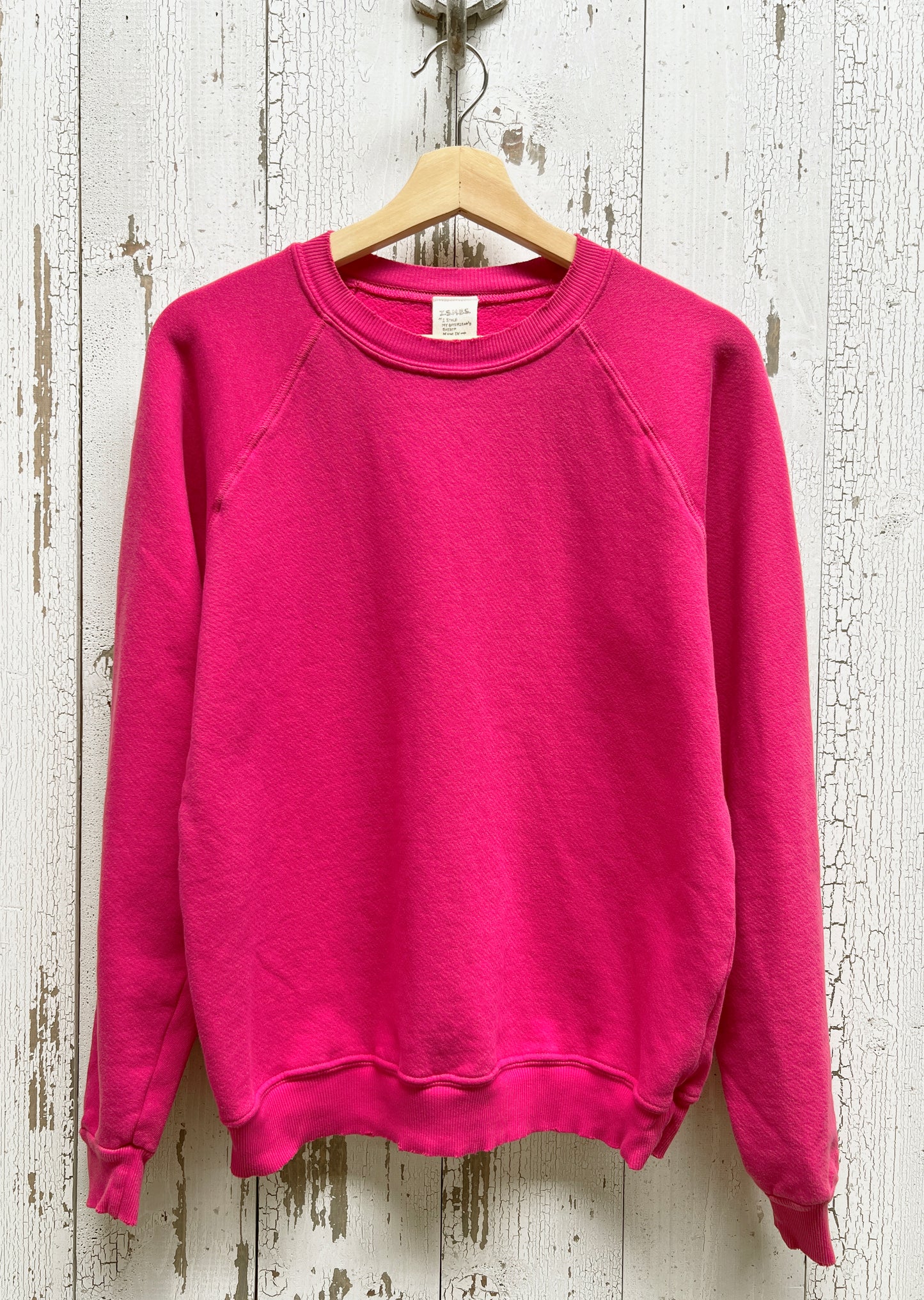 Solid Sweatshirt - Fuchsia