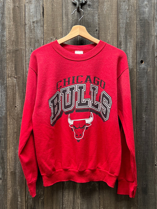 Chicago Bulls Sweatshirt -S-Customize Your Embroidery Wording