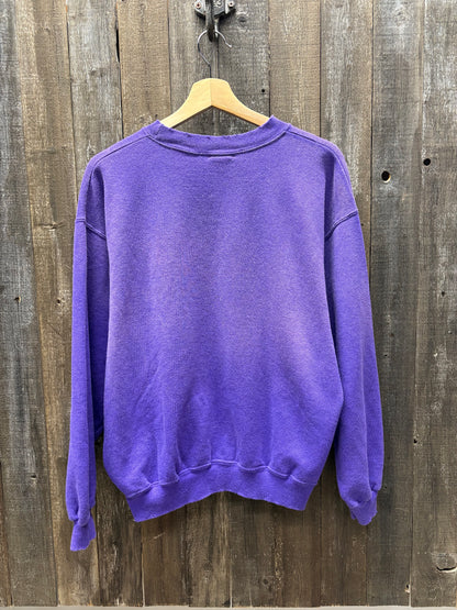 Vintage Lakers Sweatshirt -M-Customize Your Embroidery Wording