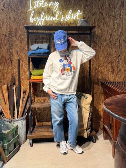 Vintage Bud Light Sweatshirt -M/L-Customize Your Embroidery Wording