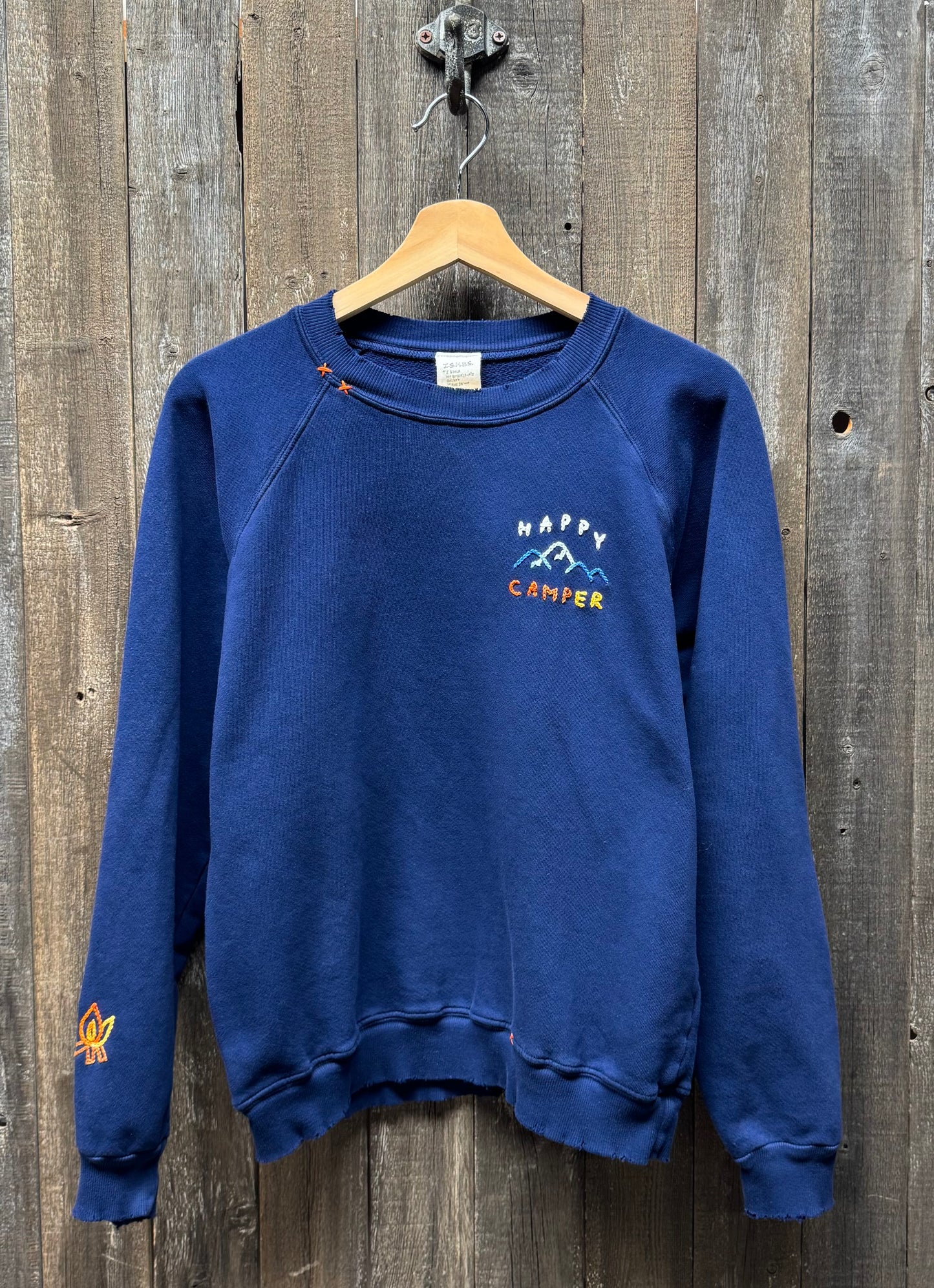 Happy Camper Sweatshirt(7Colors)