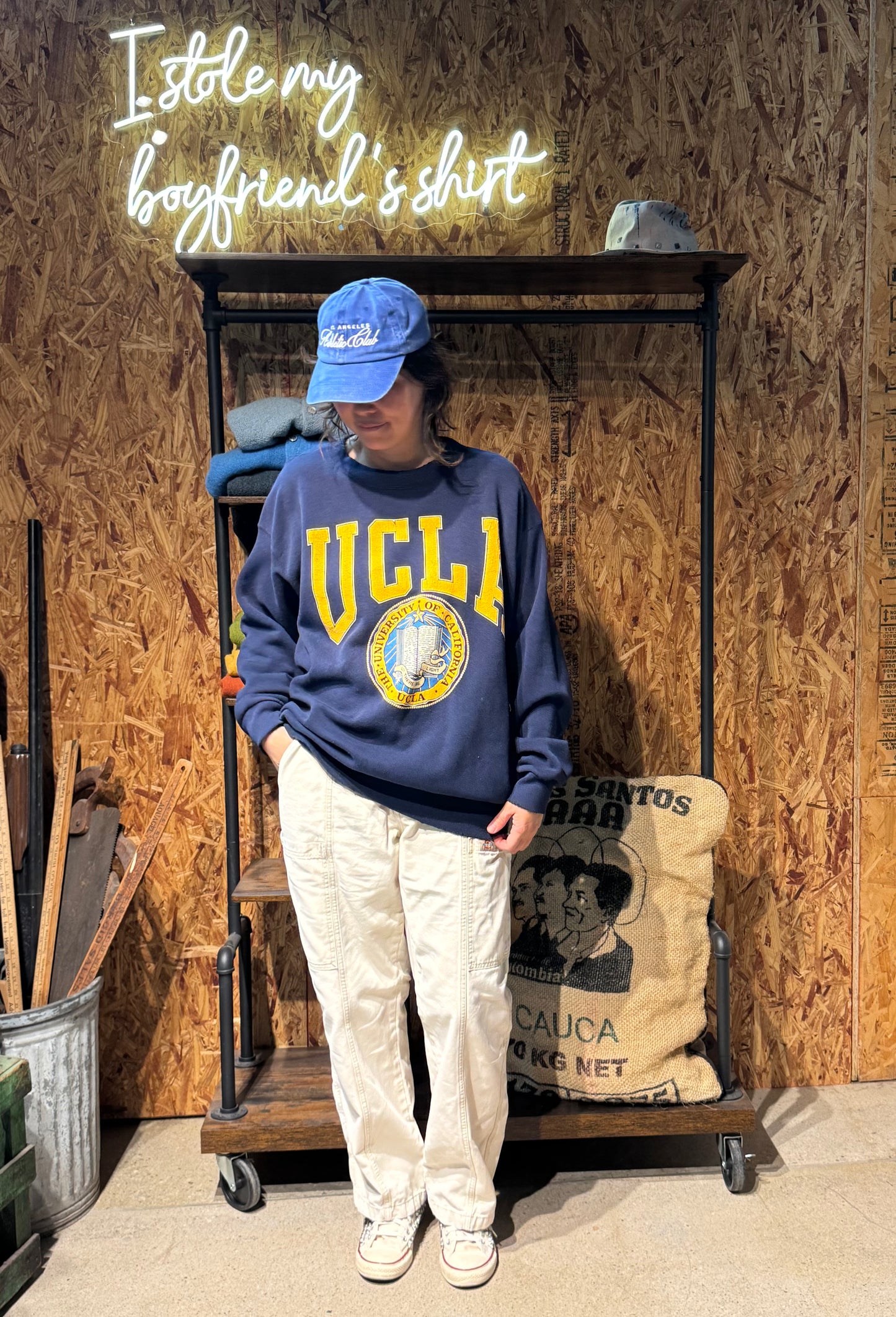 Vintage UCLA Sweatshirt -XL-Customize Your Embroidery Wording