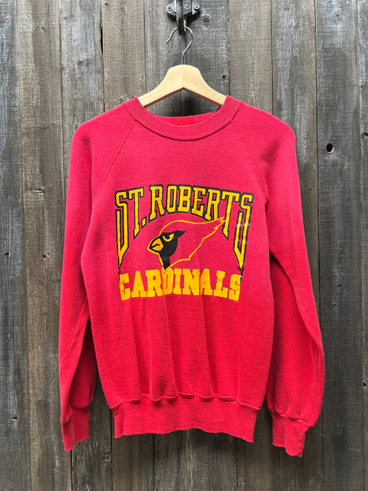 Cardinals Sweatshirt-XS-Customize Your Embroidery Wording