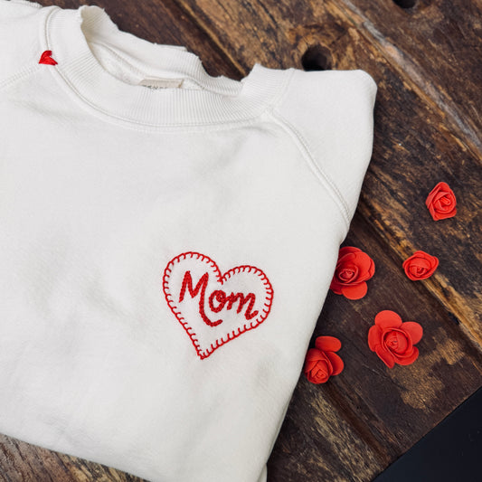 Heart for Mom Sweatshirts (12 Colors)
