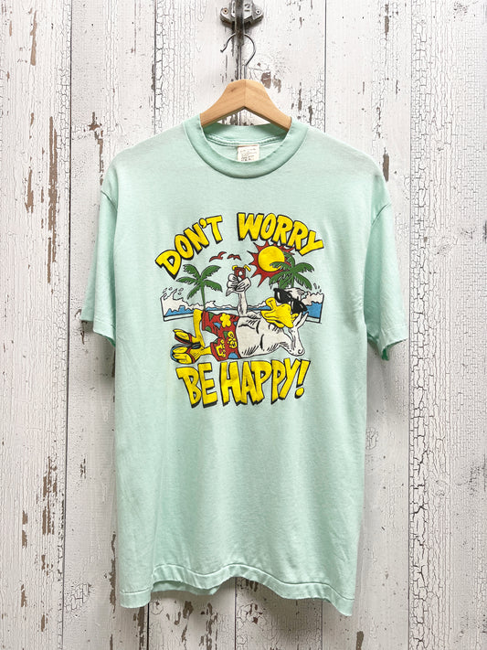 Don't Worry Be Happy Tee -M