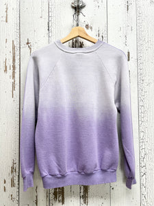 Vintage Mickey Frost Lavender Sweatshirt-S- Customize Your Embroidery Wording