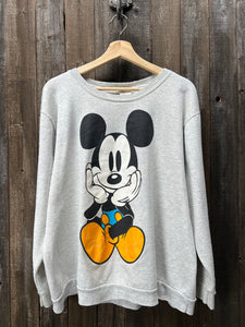 Vintage Mickey Sweatshirt-OS- Customize Your Embroidery Wording