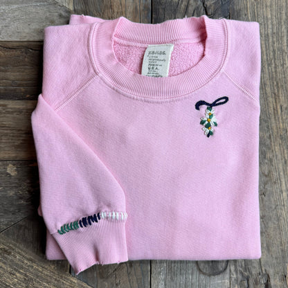 Monogram(Choose Your Alphabet) Sweatshirt(15 Colors)