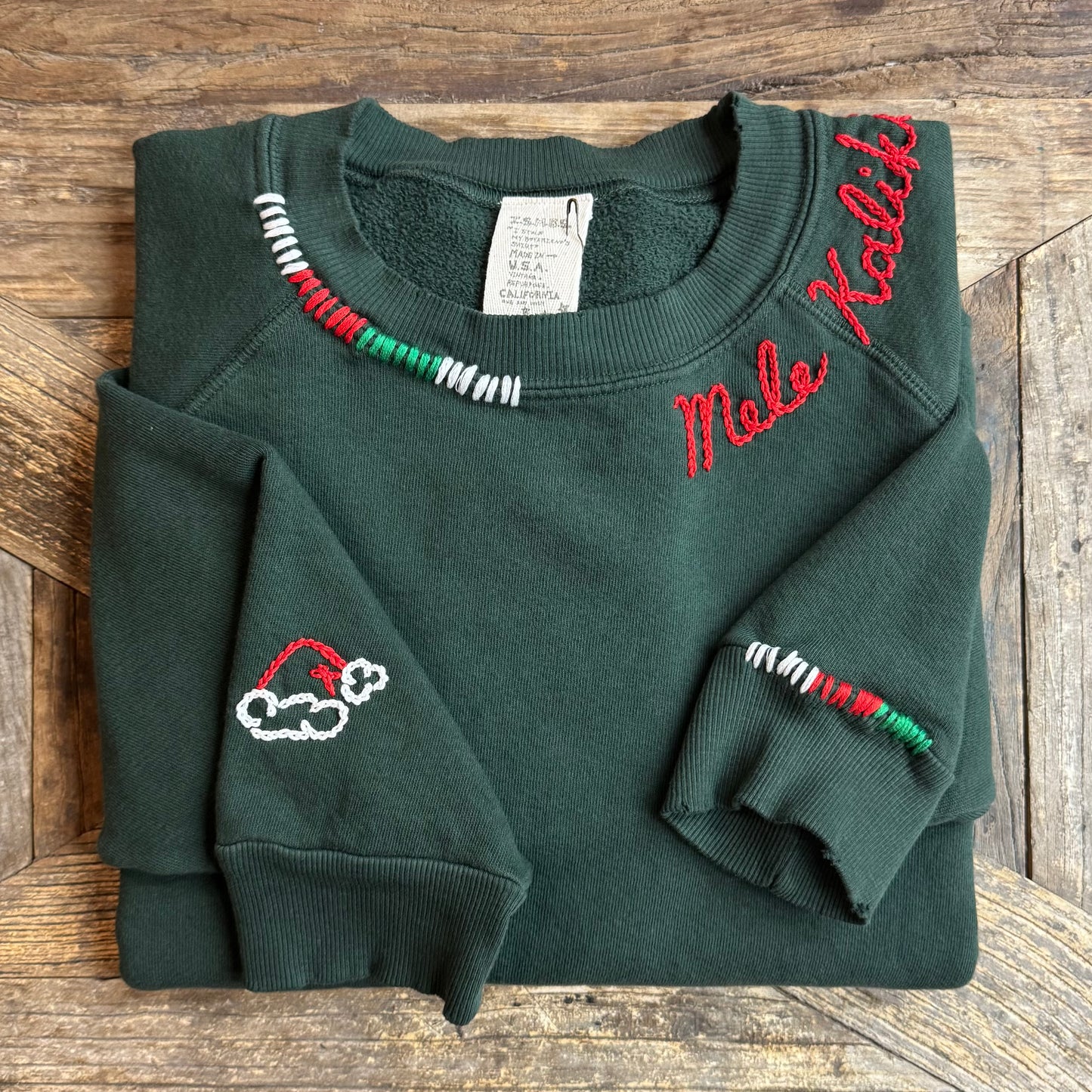 CHRISTMAS SPECIAL PERSONALIZED HAND EMBROIDERY (7 Colors)