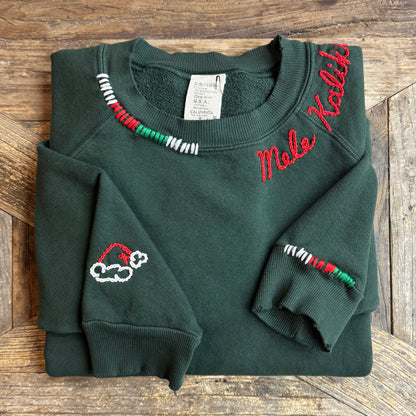 CHRISTMAS SPECIAL PERSONALIZED HAND EMBROIDERY (7 Colors)