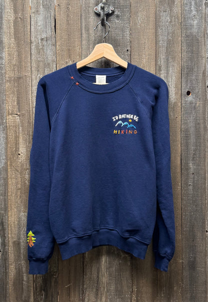 I'd Rather Be Hiking Sweatshirt (7Colors)
