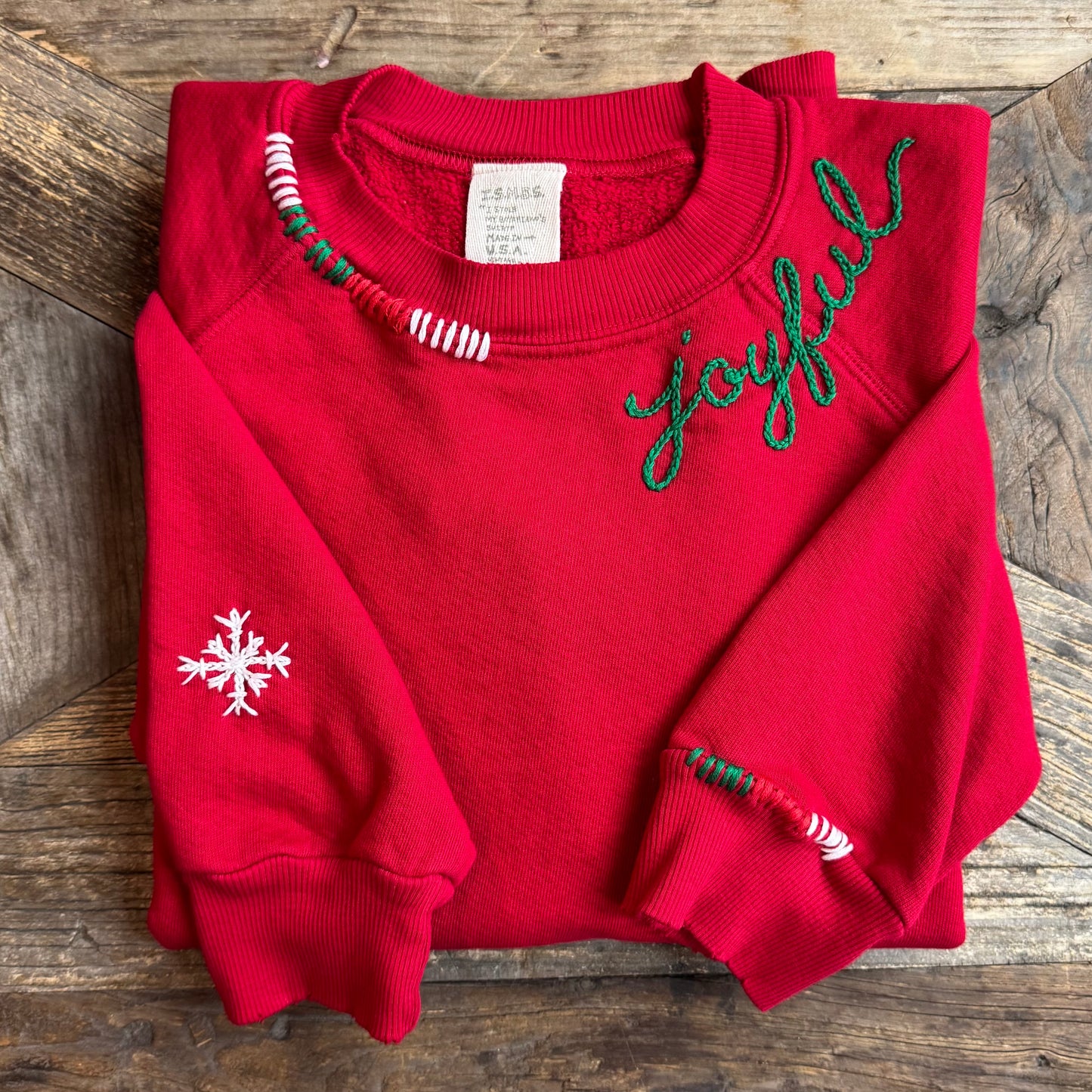 CHRISTMAS SPECIAL PERSONALIZED HAND EMBROIDERY (7 Colors)