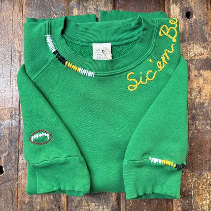SPORTS TEAM PERSONALIZED HAND EMBROIDERY (21Colors)