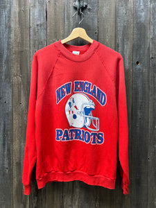 Patriots Sweatshirt M Customize Your Embroidery Wording I STOLE