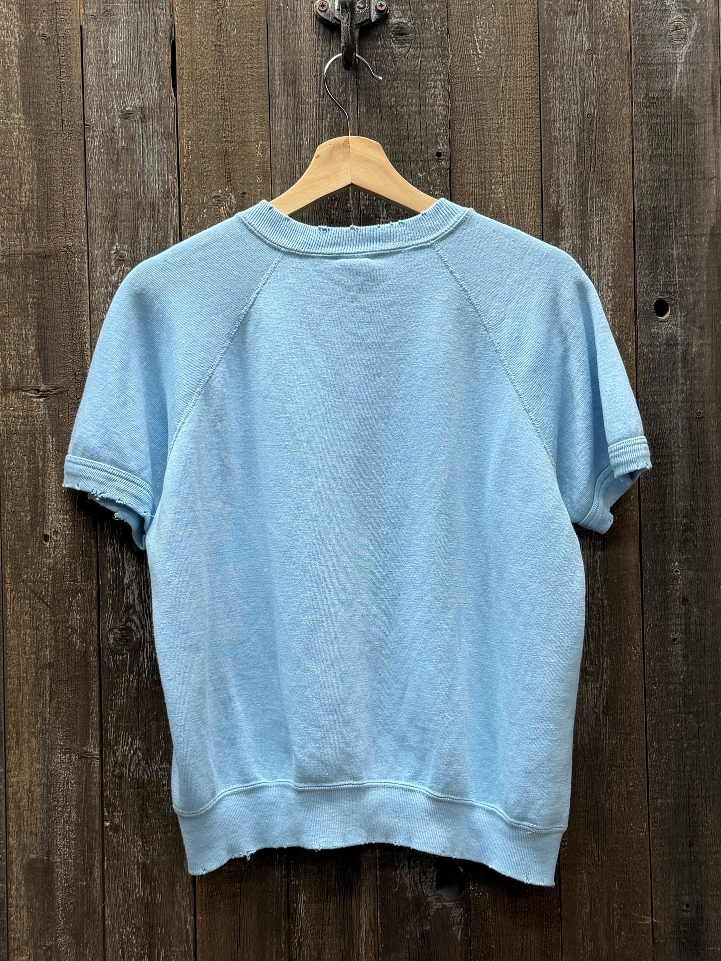 HAPPY4TH VINTAGE SHORTY SWEATSHIRT WITH  BANDANA-S/M
