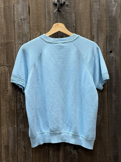 HAPPY4TH VINTAGE SHORTY SWEATSHIRT WITH  BANDANA-S/M