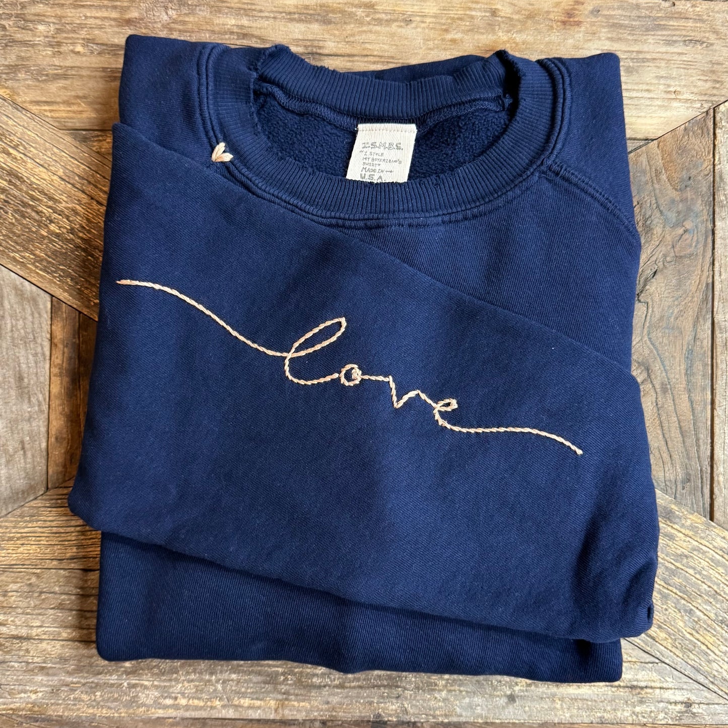 Love on sleeve Sweatshirts (12Colors)