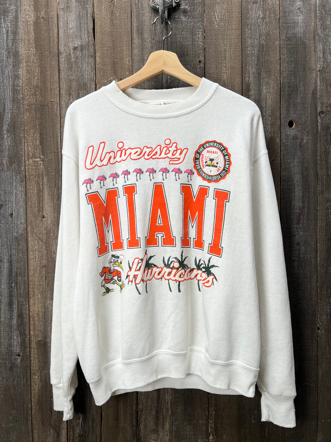 Miami 2025 hurricanes sweatshirt