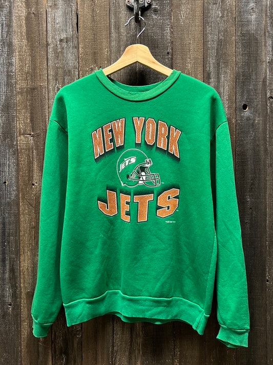New York Jets Sweatshirt -M-Customize Your Embroidery Wording