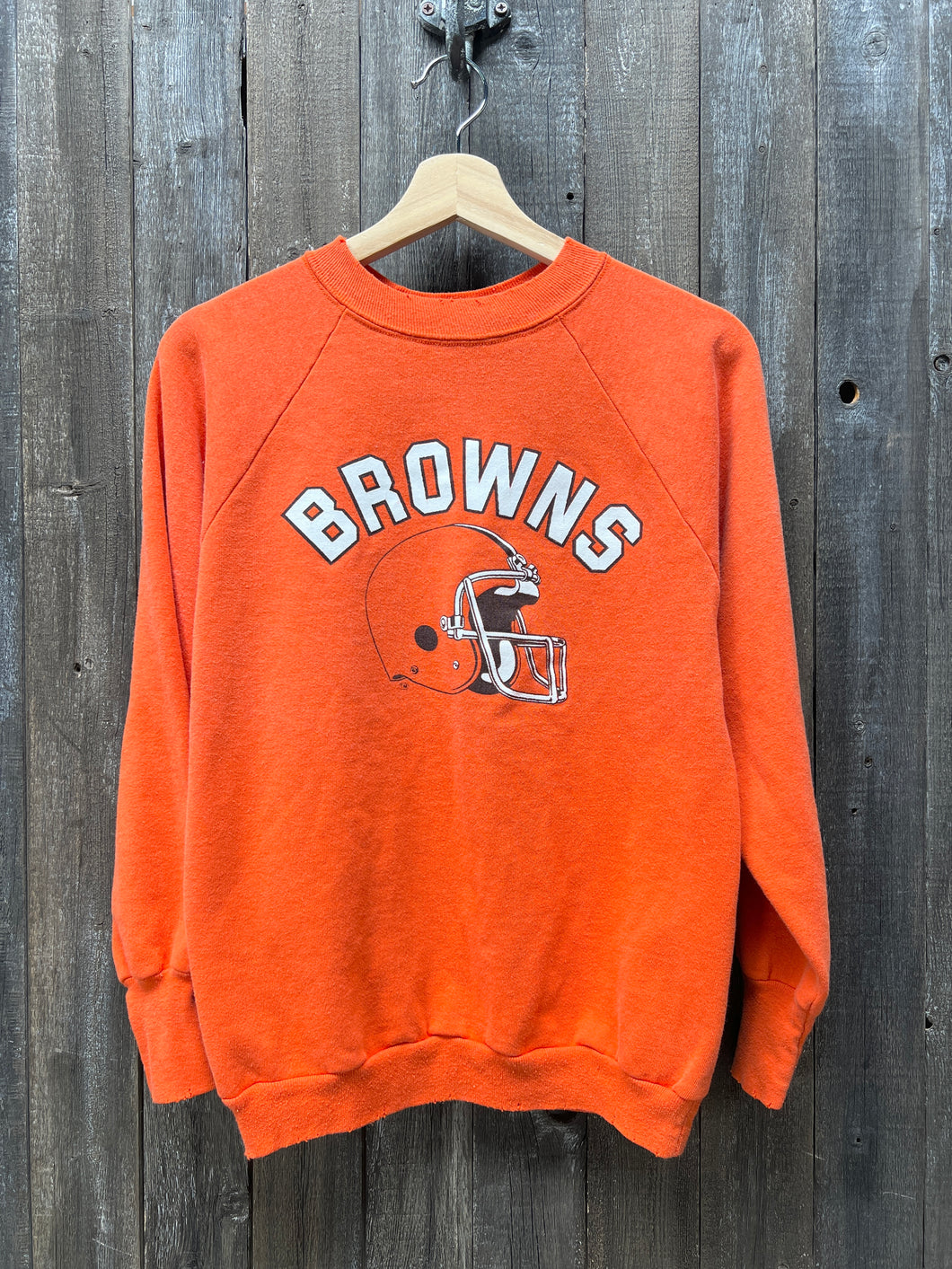 Browns Sweatshirt -S-Customize Your Embroidery Wording