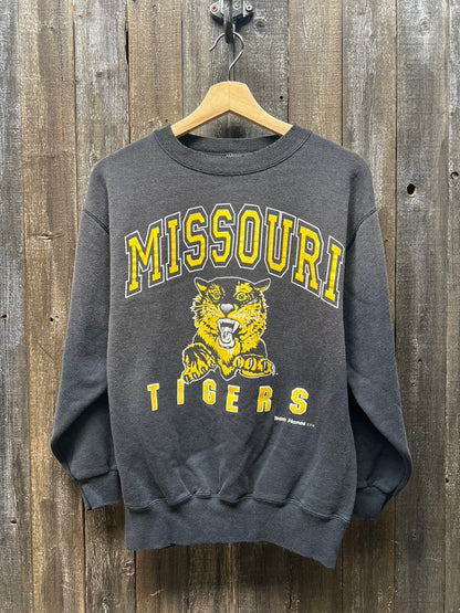 Vintage Missouri Tigers Sweatshirt -S-Customize Your Embroidery Wording