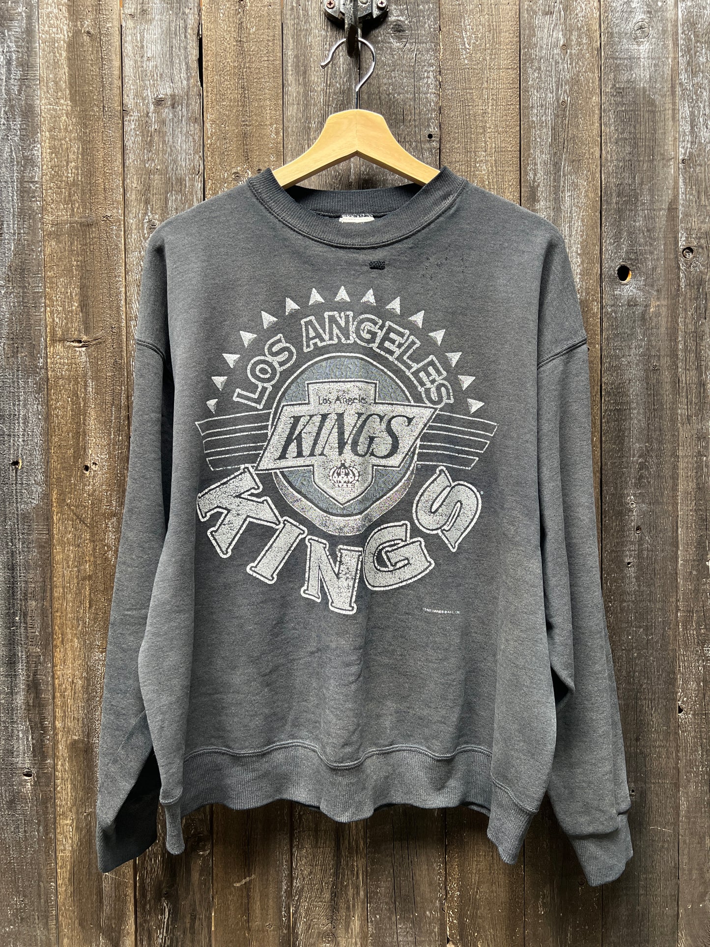 Vintage Kings  Sweatshirt -L-Customize Your Embroidery Wording