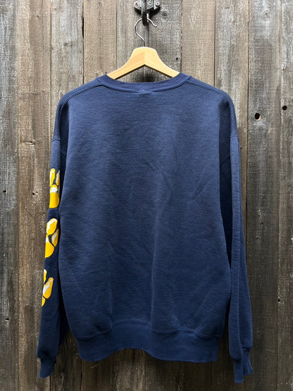 Vintage Pitt Sweatshirt -L-Customize Your Embroidery Wording