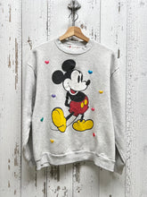 ALL MY HEART Vintage Mickey Sweatshirt-M/L- Customize Your Embroidery Wording