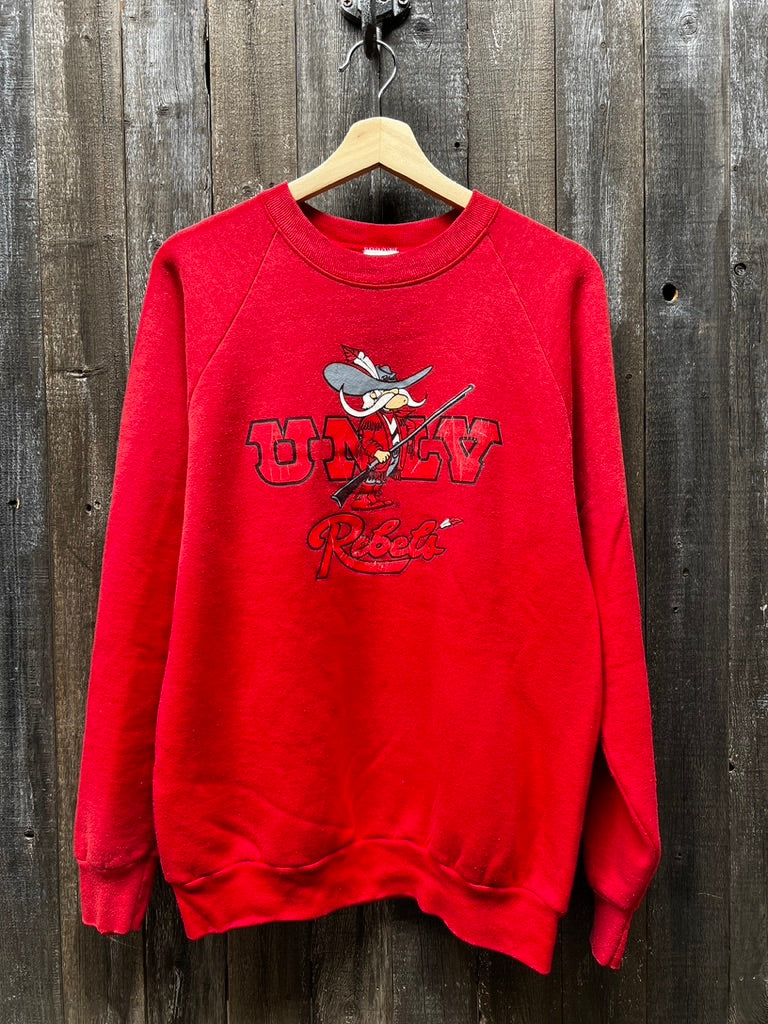 Vintage UNLV Sweatshirt -L-Customize Your Embroidery Wording